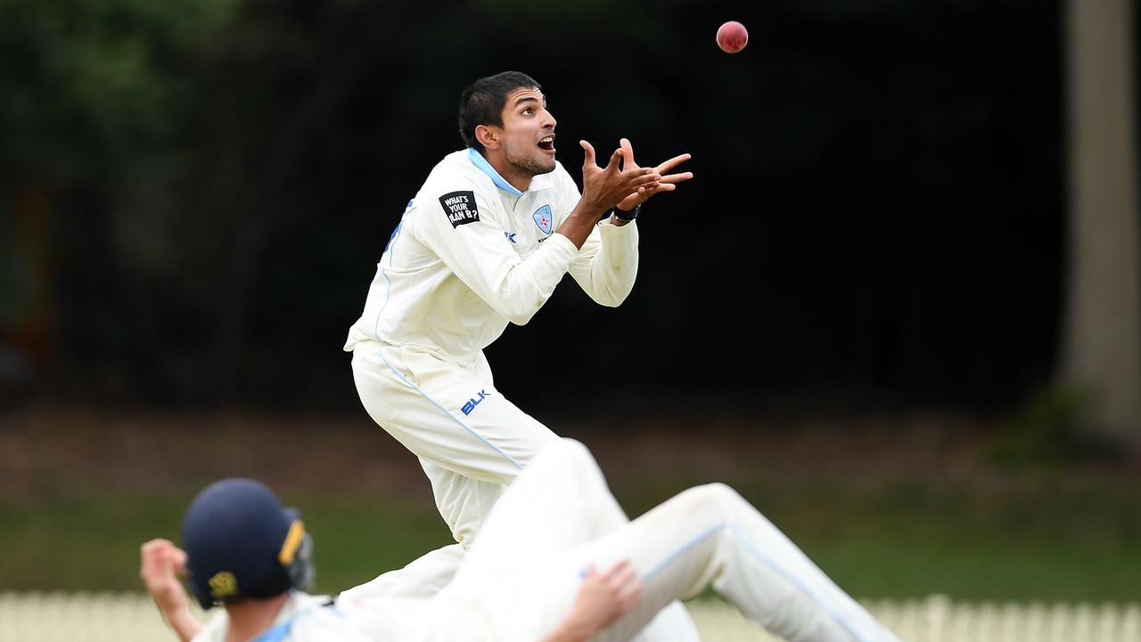 Hilton Cartwright has been dismissed in the Sheffield Shield in what would be a strong contender for the most bizarre wicket seen in a first-class game. 