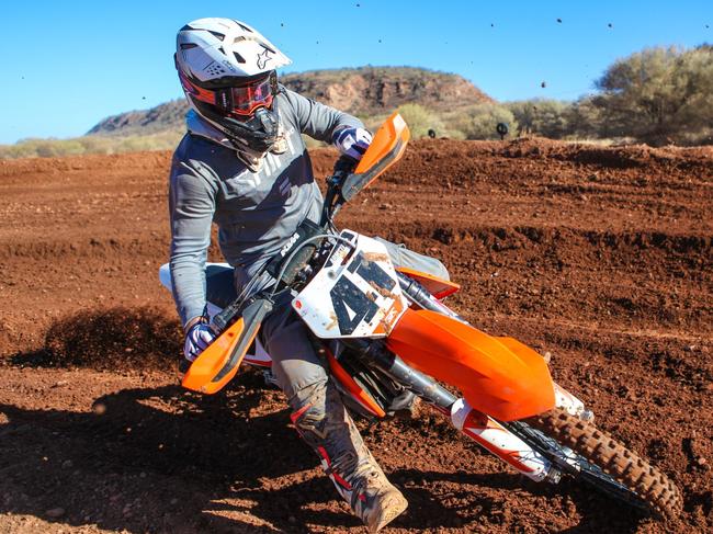 Kenny Armstead racing to his Pro Open NT Title Picture: Social Media NT