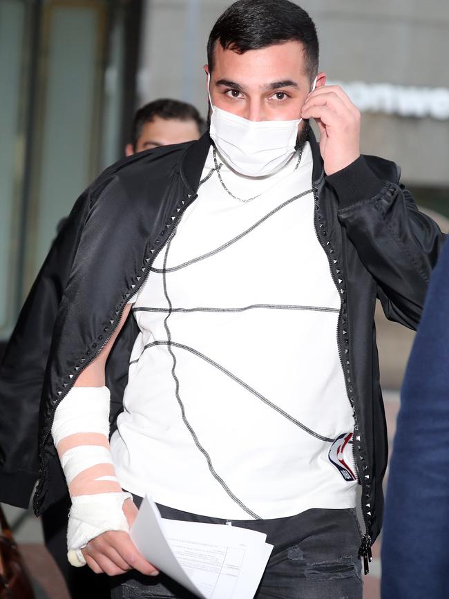 Ibrahem Hamze has been named in police intelligence reports as being among the likely next targets in the feud. Picture: NCA NewsWire / Christian Gilles