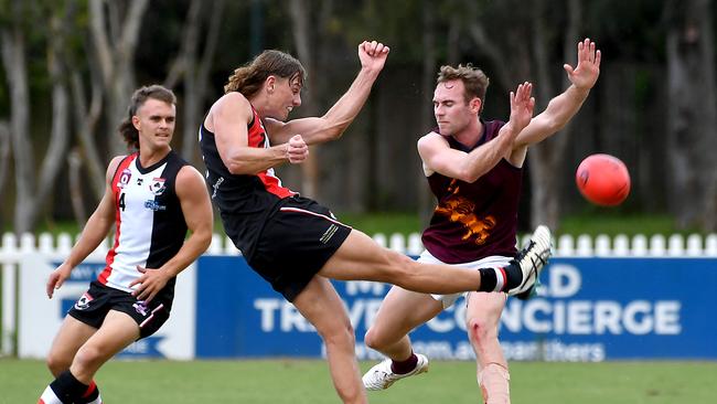 QAFL Morningside v Palm beach Currumbin Saturday April 9, 2022. Picture, John Gass