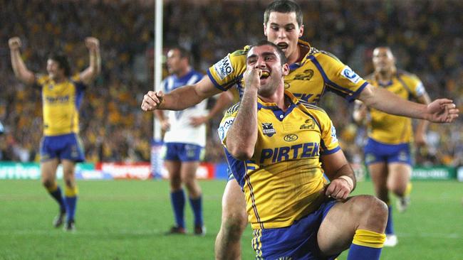 Mannah has had a life sentence with the Eels. Image: Mark Metcalfe/Getty Images