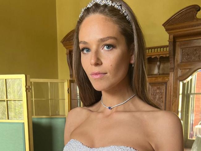 Heiress ties the knot. Picture: Georgia Geminder/Instagram