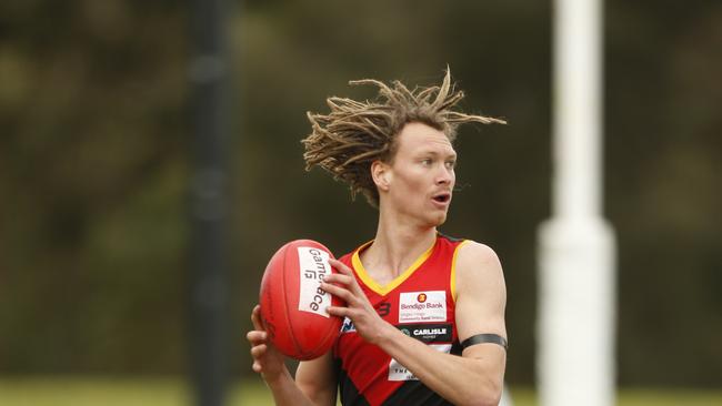 Lucas Walmsley was among the Dingoes’ best on Saturday. Picture: Valeriu Campan