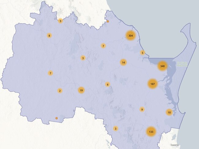 The most dangerous streets in the Southern Downs revealed