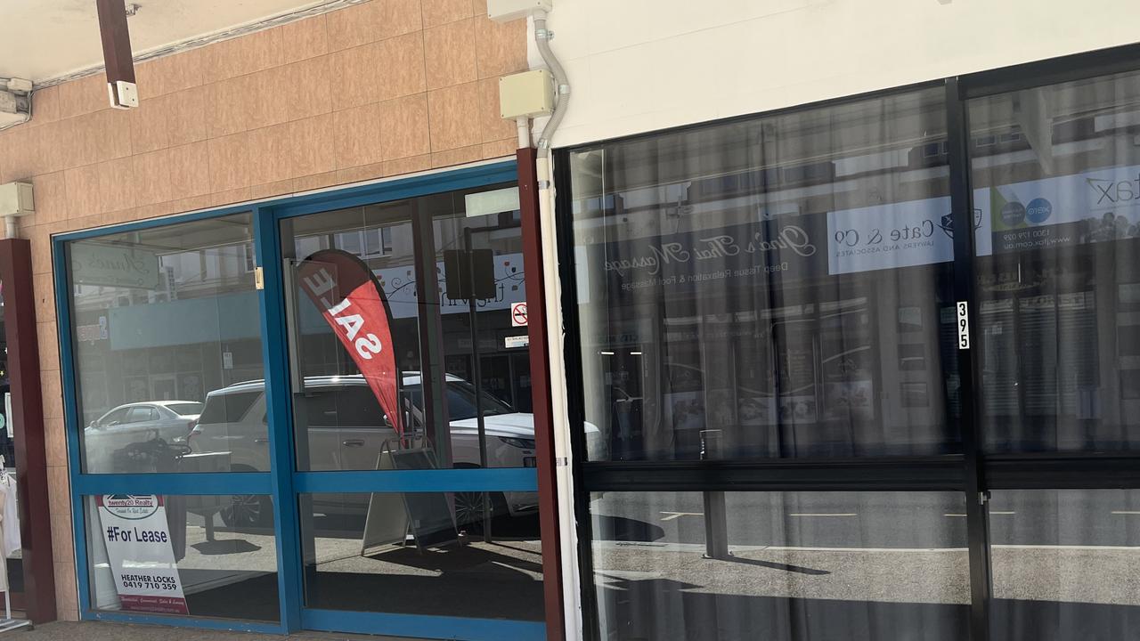 An empty shop in Maryborough.