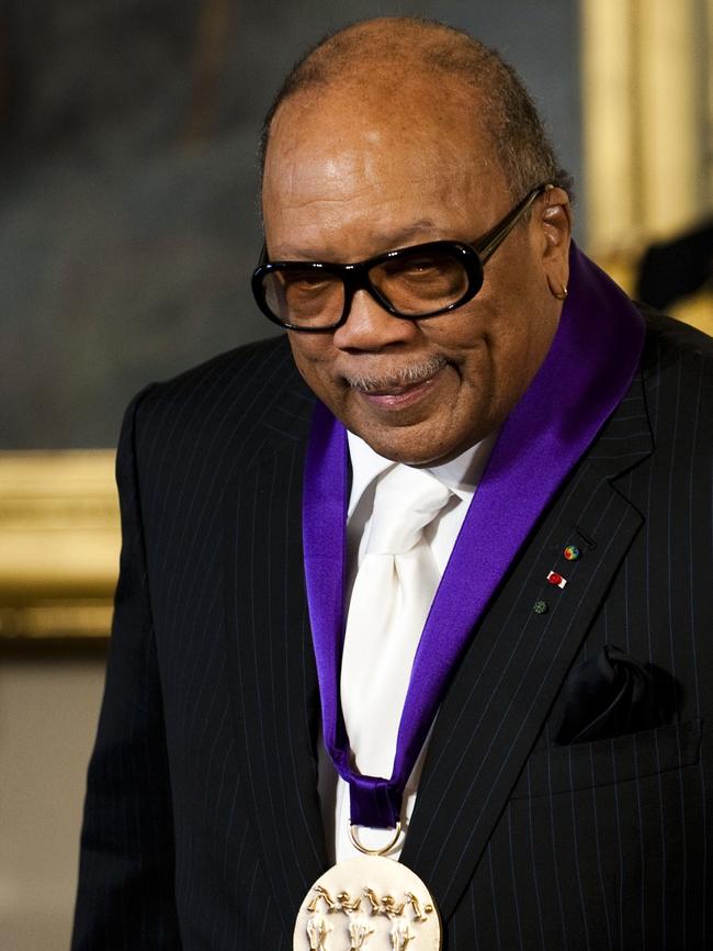 Speaking out ... Music legend Quincy Jones said he plans to comment on ‘the lack of diversity’.