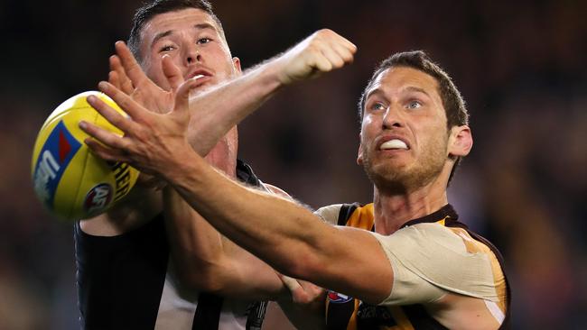 Ty Vickery has not delivered at Hawthorn. Picture: Michael Klein