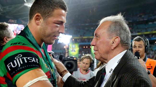 Scott has spoken about his father’s love for Sam Burgess and his brothers.