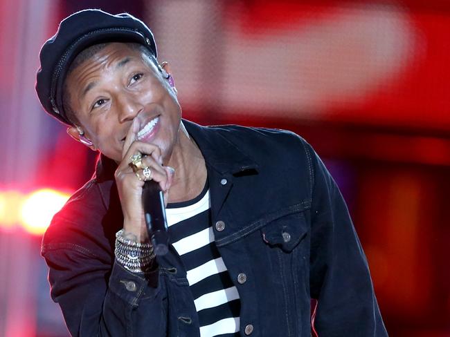 Recording artist ... Pharrell Williams performs during the 2015 MTV Video Music Awards. Picture: Getty