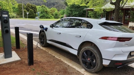 The charging points are aimed at encouraging the uptake of electric vehicles.