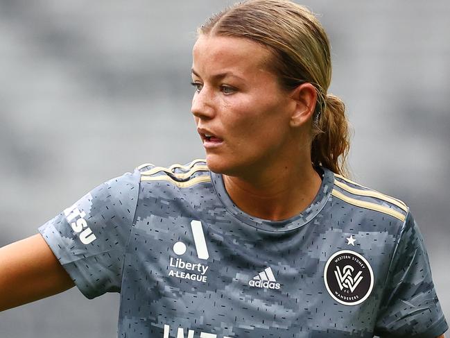 Sophie Harding is chasing a Matildas call-up. Picture: Jeremy Ng/Getty Images