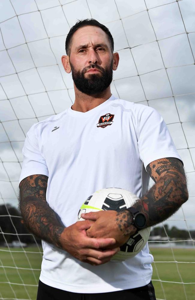 Buderim Wanderers football Club senior men's head coach, Wayne Short. Picture: Patrick Woods.