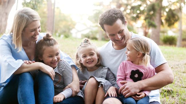 Parenthood Board Member and National Campaign Manager, Georgie Dent (pictured with her family) said ending the Early Childhood Education and Care Relief Package would be disastrous. Courtesy: Georgie Dent.