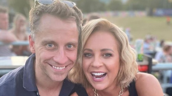 Carrie Bickmore and Chris Walker. Picture: Instagram