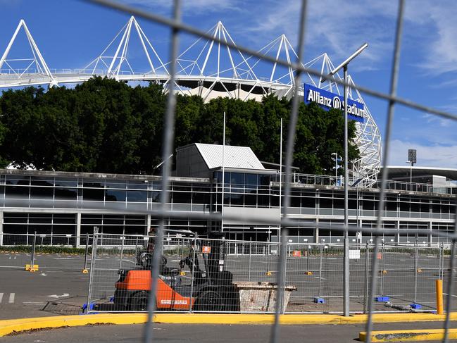 A general view of Allianz stadium at Moore Park this week. Picture: AAP Image/Joel Carrett