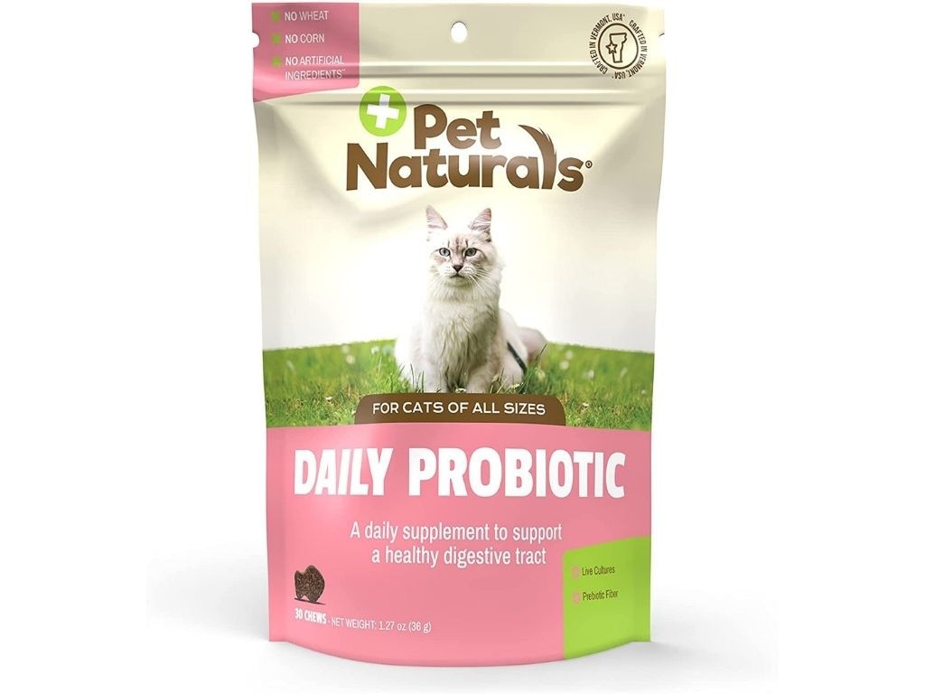 Give your cat the gift of probiotics.