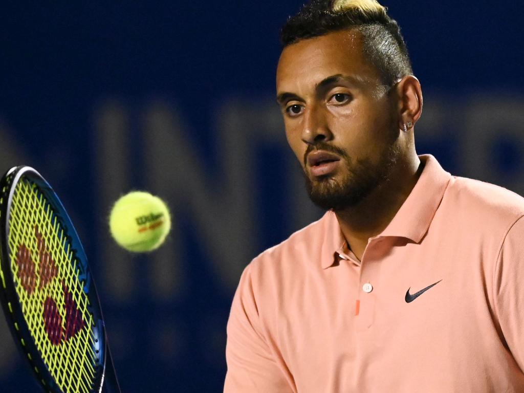 Nick Kyrgios is currently sitting in 40th spot on the ATP rankings.