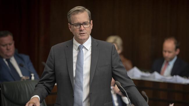 Tasmanian parliament, Deputy Premier Michael Ferguson. Picture: Chris Kidd