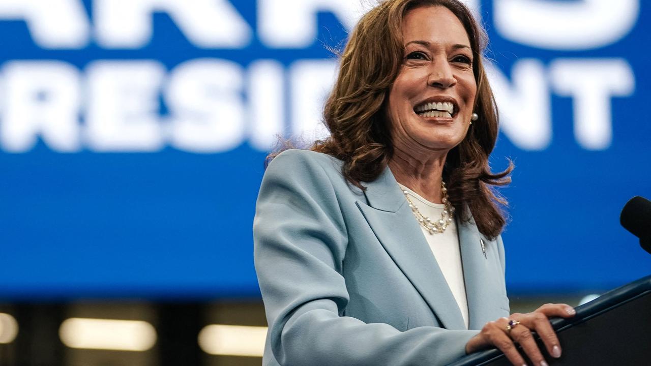 New Democratic nominee Kamala Harris. Picture: Elijah Nouvelage/AFP