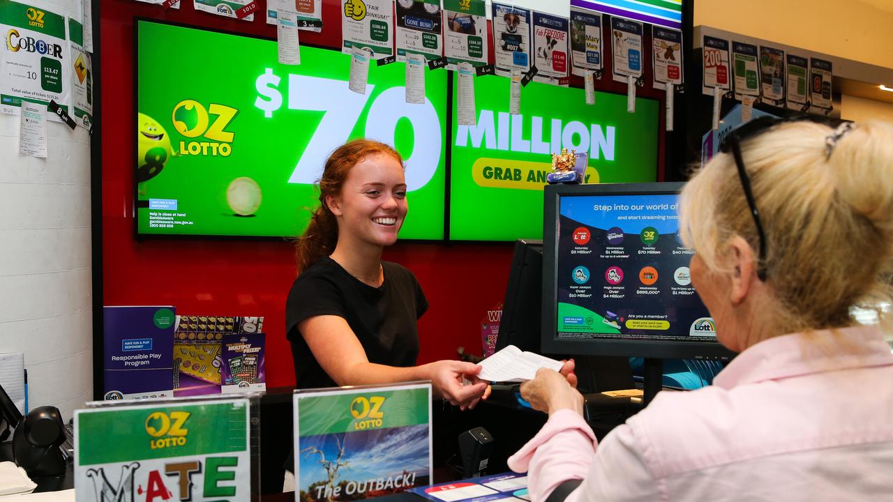 Officials from The Lott have put the call out to Toowoomba residents who purchased a ticket in Saturday’s Gold Lotto draw from Campbells News & Casket on Ruthven Street to dig out their ticket. Picture: NewsWire/ Gaye Gerard
