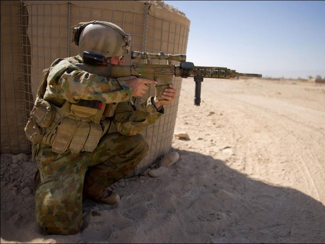 Australian Army soldier in Afghanistan