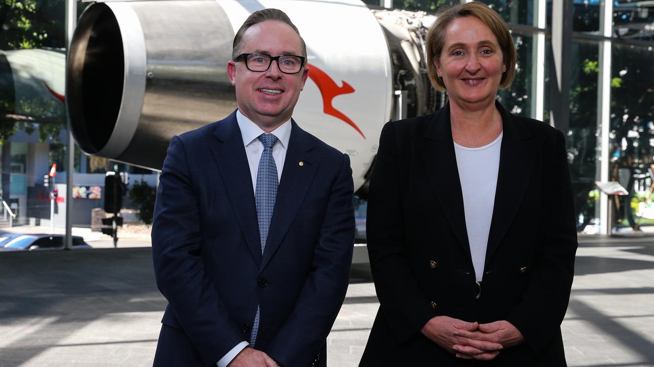 Chief financial officer Vanessa Hudson will take over from chief executive officer Alan Joyce in November. Picture: NCA Newswire / Gaye Gerard