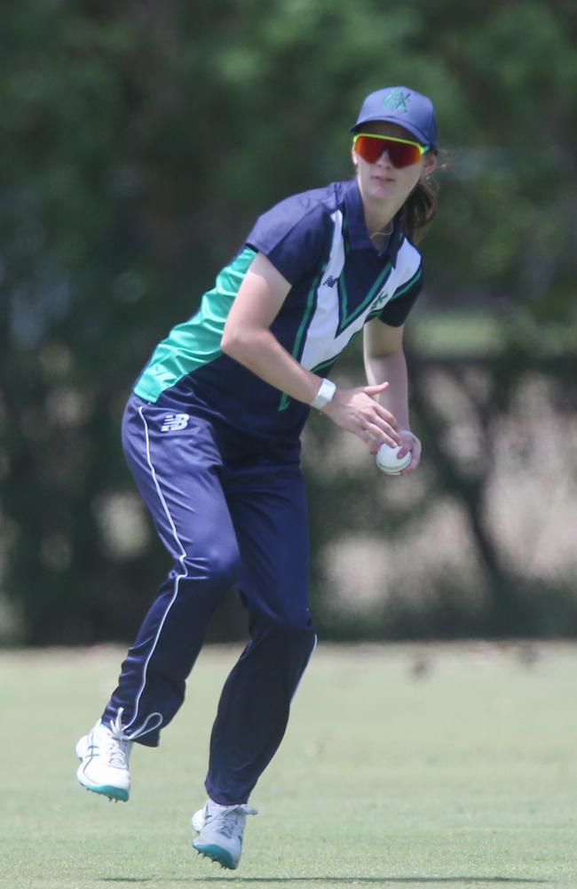 Underage 19 Female Championships; Various Matches played at Nudgee College Cricket Ovals 14.12.23 Pics by Stephen Archer