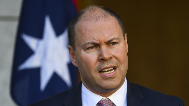 Josh Frydenberg will announce regulations requiring litigation funders to hold an Australian financial services ­licence and comply with the managed investment scheme regime. Picture: AAP