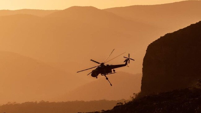 Gypsy Lady seen from Narrowneck, Blue Mountains. Photo: Christopher Indyka.