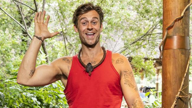 Ryan Gallagher after being voted off I'm A Celebrity … Get Me Out Of Here!