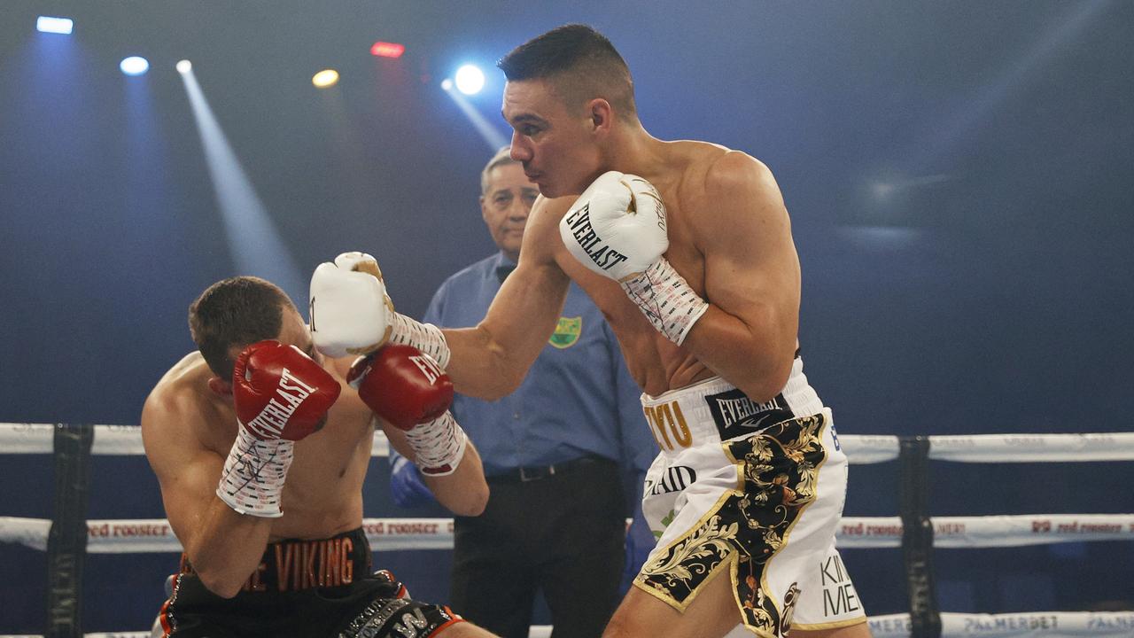 Tim Tszyu is on the brink of a world-title fight – but an Aussie rival has delivered a bruising swipe.