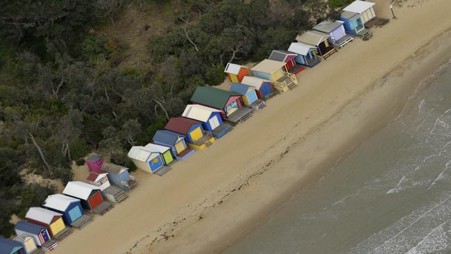 A sex pest performed lewd acts towards women using balloons, dildos and crotchless pants at the Shire Hall Beach in Mornington.