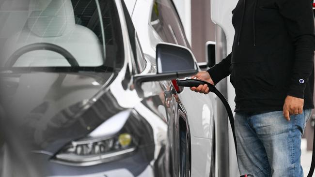 Concerns about how long an EV’s battery will last before needing to be replaced present a barrier to ownership for many. Picture: AFP