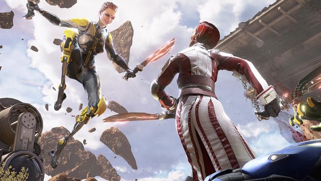 Flying high: there are four different kinds of Gravity in the mind-bending game, LawBreakers. Picture: Supplied