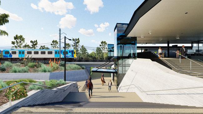 The station will include several upgraded facilities. Picture: LXRP