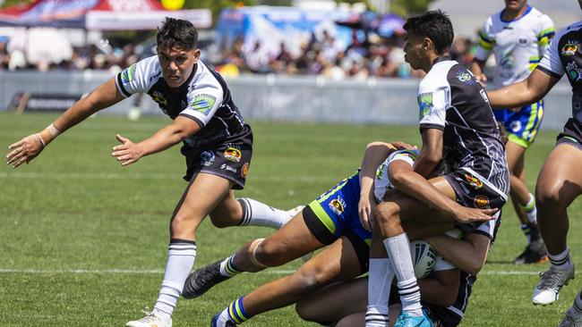 U17s boys Koori Knockout grand final, La Perouse Panthers vs Bundjalung Baygal Warriors. Picture: Andrea Francolini