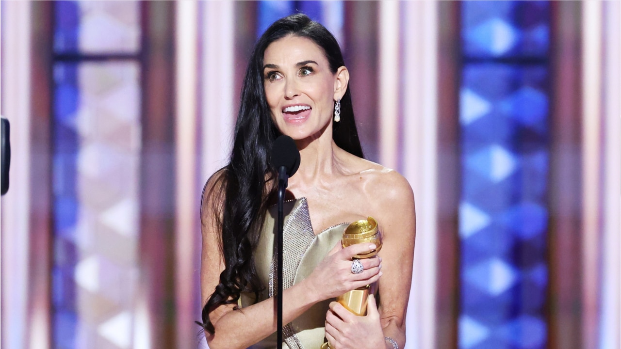 IN CASE YOU MISSED IT: Demi Moore delivers powerful speech after accepting first Golden Globe