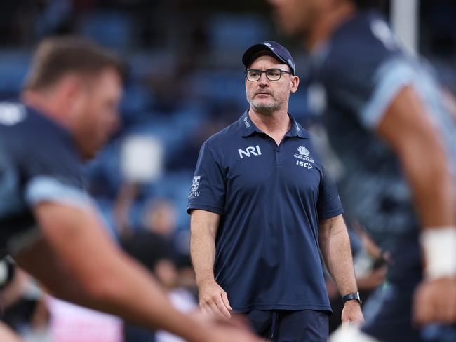 Waratahs head coach Dan McKellar was fuming after the loss. Picture: Getty