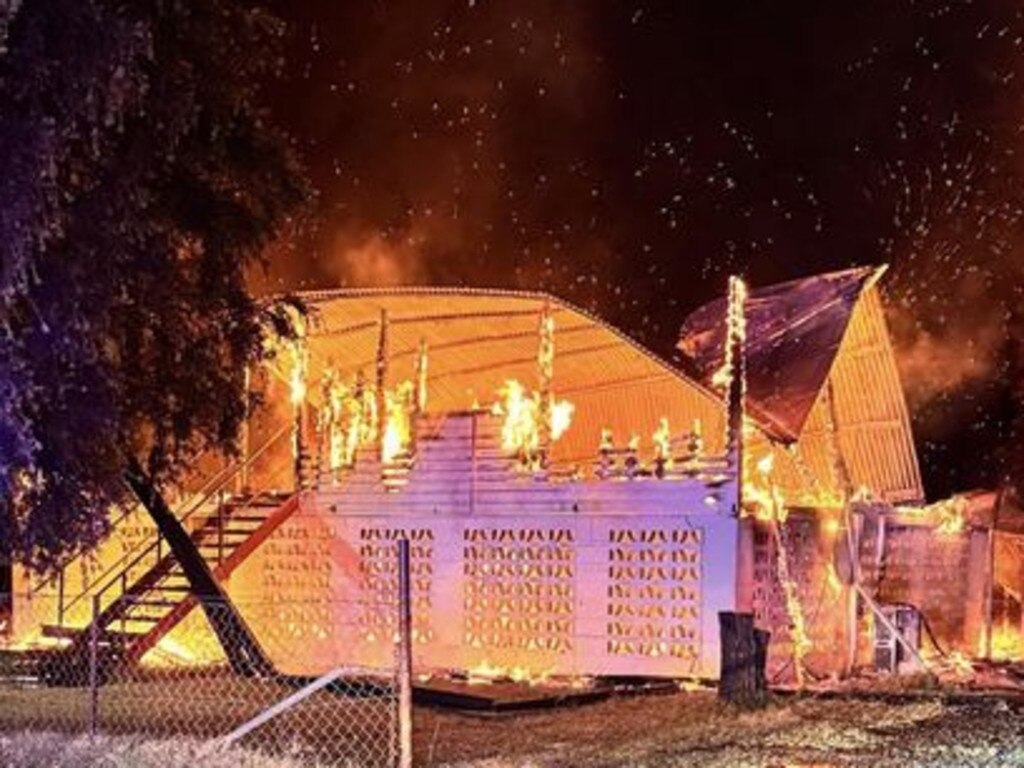 NSW police have determined a house fire in Merriwa St, Boggabilla that occurred in the early hours of November 15 was non-suspicious. Photo: Boggabilla Rural Fire Brigade