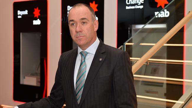 National Australia Bank chief executive Andrew Thorburn. AFP Photo / Peter Parks