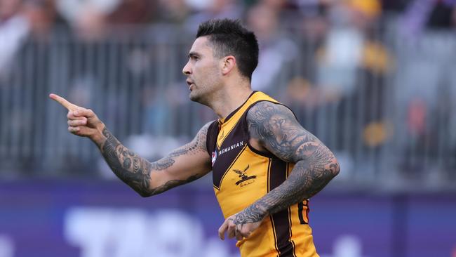 Injury-riddled Hawk Chad Wingard faces more time on the sidelines after sustaining a hamstring setback. Picture: Getty Images