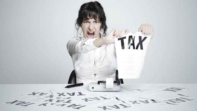 Completing tax returns can be stressful for many people at this time of year.