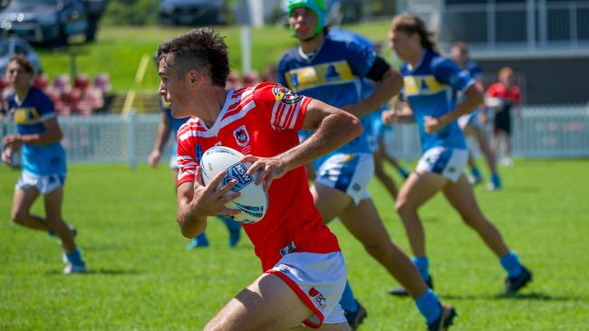 Toby Rumble for the Illawarra South Coast Dragons – Picture Thomas Lisson