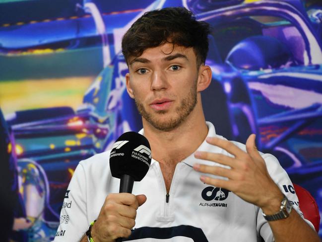 AlphaTauri's French driver Pierre Gasly. Picture: Evaristo Sa/AFP