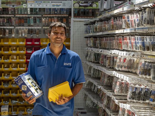 Tatura Mitre 10 manager Agit Shetty. Picture: Zoe Phillips