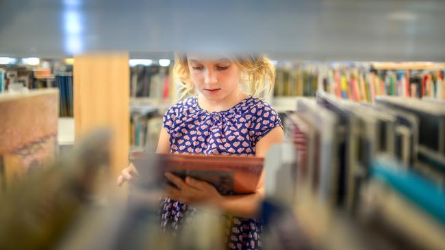 The school library is endangered, right across the nation, and just as literacy levels are falling. Picture: istock