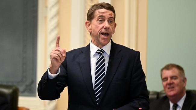 Queensland Treasurer Cameron Dick. Picture: NCA NewsWire / Dan Peled