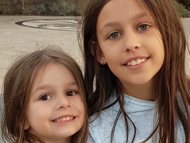 Tiana and Mia were killed by their mother. Picture: Supplied