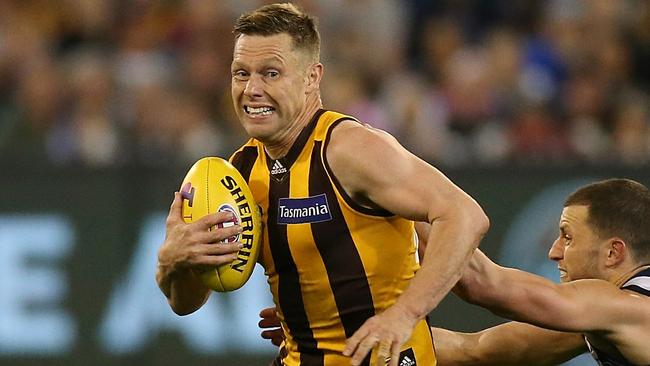 Sam Mitchell says he’s “excited by the prospect” of going to West Coast. Picture: Wayne Ludbey