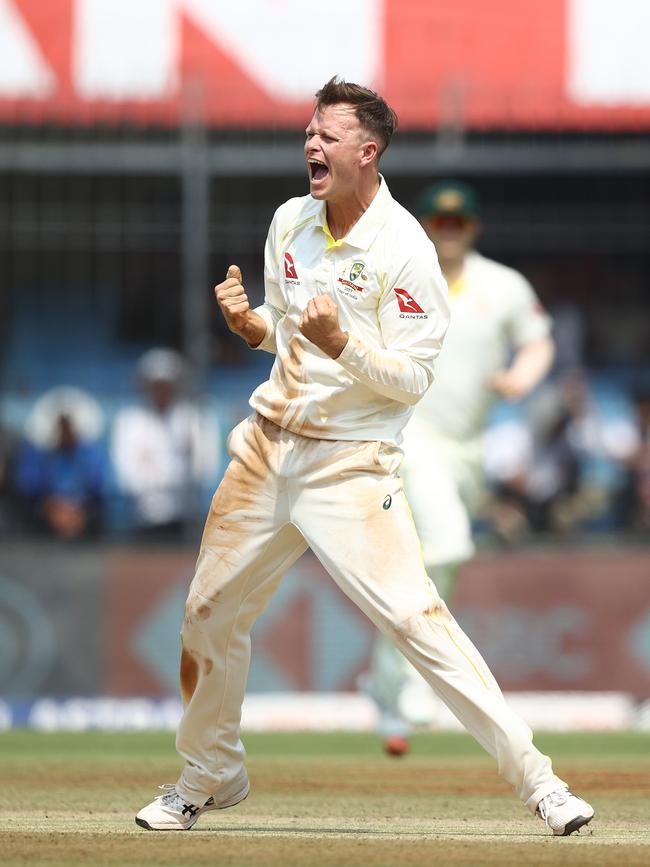 Matthew Kuhnemann made his debut the last time Australia travelled to India. Picture: Robert Cianflone/Getty Images.